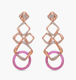 The Eccentric Rose Earring